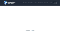 Desktop Screenshot of globalbankers-rec.com
